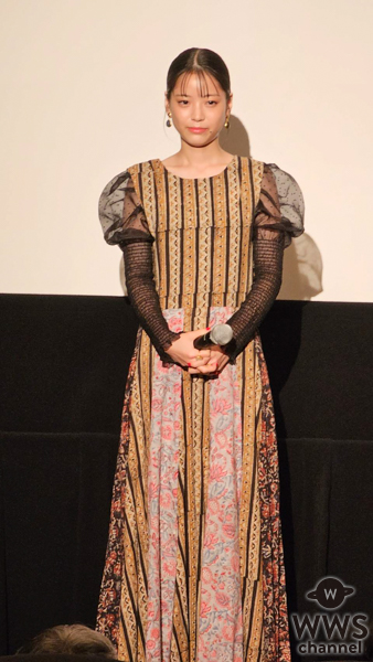 「この映画の光を広げていきたい」中井友望、映画『サーチライト-遊星散歩-』の舞台挨拶で想いを語る!
