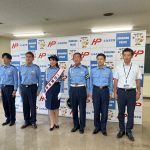 ミセスSDGsグランプリ大山望さんが一日警察署長！地元、北海道岩見沢市で交通安全を呼び掛け！