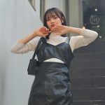 【写真特集】瀬里来愛(せりくれあ)さん、黒革ワンピースで高校生には見えない大人かっこいいショットを披露！