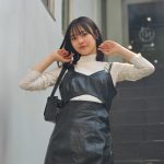 【写真特集】瀬里来愛(せりくれあ)さん、黒革ワンピースで高校生には見えない大人かっこいいショットを披露！