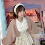 こういう女の子、大好きです！黒嵜菜々子（Peel the Apple）、もこもこ秋ファッションが可愛すぎる