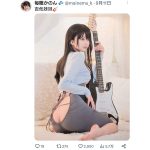 なんちゅう格好！毎眠かのん、下乳＆桃尻チラ見せにファン鼻血不可避！