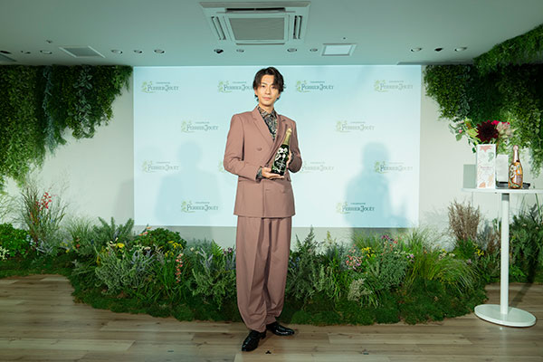 三浦翔平、「THE HOUSE OF WONDER by Perrier-Jouët」オープニングイベントにスペシャルセレブリティとして登場