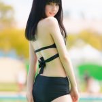 【写真特集】あいり(SITRA.)、エキゾチックな雰囲気に見事にマッチするレトロ風な水着で登場！！＜近代麻雀水着祭2023＞