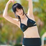 【写真特集】あいり(SITRA.)、エキゾチックな雰囲気に見事にマッチするレトロ風な水着で登場！！＜近代麻雀水着祭2023＞