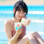 【写真特集】あいり(SITRA.)、エキゾチックな雰囲気に見事にマッチするレトロ風な水着で登場！！＜近代麻雀水着祭2023＞