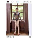 兒玉遥の芸術的セクシーSHOTに思わずため息！美スタイルの秘訣語る！