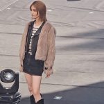 楓、ライダースジャケット＆ミニスカートでロック風のスタイリングで登場＜TGC フェス 山梨 2023＞