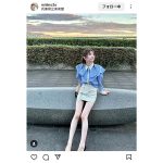 正面も可愛い！すべてが完璧！フリーモデル・KMのひと休みSHOTにファン「死ぬまでに一度で良いから生で見たい」との声