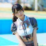 【写真特集】桜夏なつ(LOVE 9 LOVE)、正統派制服風メイドコスからのプリティバニーで登場！！＜近代麻雀水着祭2023＞