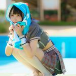 【写真特集】桜夏なつ(LOVE 9 LOVE)、正統派制服風メイドコスからのプリティバニーで登場!!<近代麻雀水着祭2023>