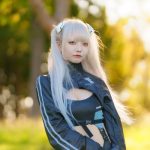 【写真特集】桃愛ゆの(meluQ)、HIDOLATRAL THEODOLのサイバースイムウェアで登場!!<近代麻雀水着祭2023>