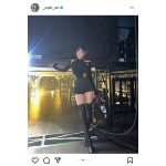 IVE・ユジン、舞台袖でのオフショットとともに初の日本単独公演成功を報告！