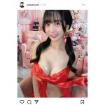 天羽希純がクリスマスプレゼントに！リボンランジェリー姿にファン悶絶