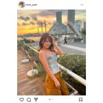 紅羽祐美、幸せあふれるオフショルデニムトップス姿にファン歓喜！「笑顔に癒やされます」