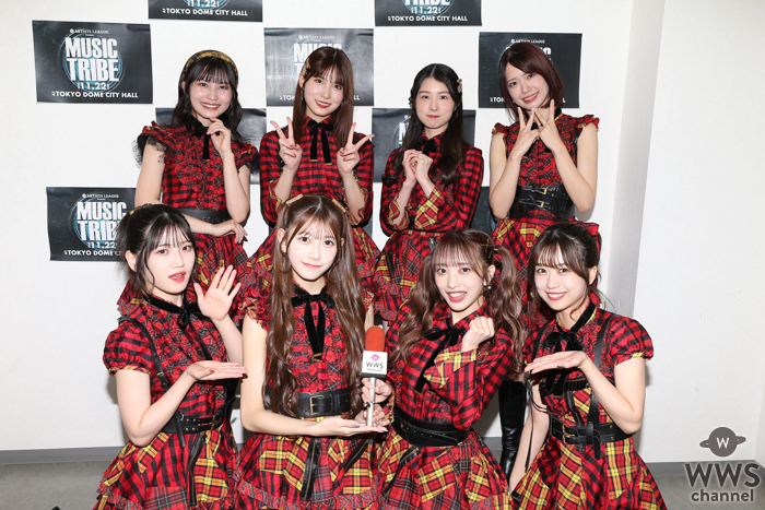 【動画】AKB48・向井地美音、千葉恵里、村⼭彩希ら8名がライブの盛り上がり語る！＜ARTISTS LEAGUE Presents... MUSIC TRIBE＞