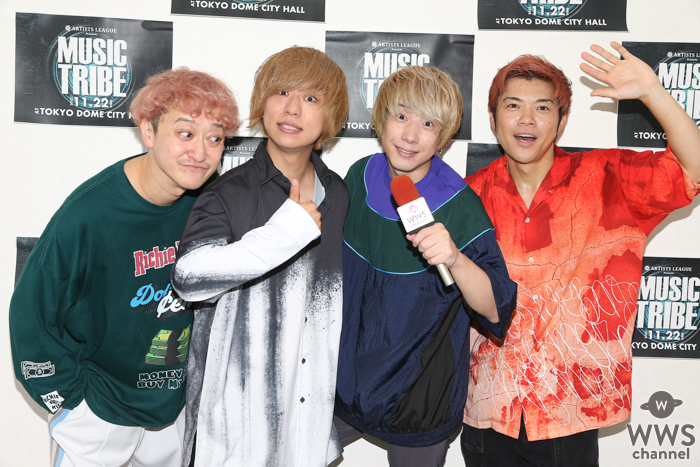 【動画】KEYTALK、ライブを終えた感想を語る！「観客の心に入り込むぞ！」＜ARTISTS LEAGUE Presents... MUSIC TRIBE＞