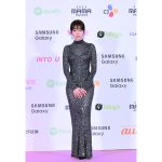 ノ・ユンソ、シアー調タートルネックドレスでレッドカーペットで登場！＜2023 MAMA AWARDS＞