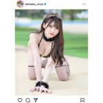 片岡未優、悩殺級のランジェリー四つん這いSHOTを披露！魅了されたファンから嬉しい悲鳴！