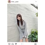 新谷姫加、はにかんだ笑顔に、ドキッとさせられるウィンク、そして困り顔「どの写真も可愛すぎて選べない！」