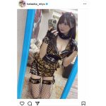 片岡未優、セクシーさ際立つ悪魔ガールの美しさで、ファンを魅了！