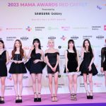 EL7Z UP（エルズアップ）、セクシーなミニスカ黒ワンピで登場！＜2023 MAMA AWARDS＞