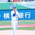 度会隆輝選手、背番号4の新ユニフォームで「幸せを届けられるように頑張ります」と抱負を語る！＜横浜DeNAベイスターズ ファンフェスティバル2023＞