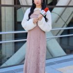 【写真特集】Jams Collection（ジャムズ）・一宮彩夏、麻布台ヒルズで可愛すぎる萌え袖コーデで彼女風SHOTを披露！