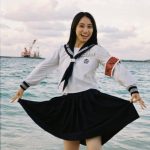 新しい学校のリーダーズ・KANON、浜辺×セーラー服の青春フィルムSHOTがエモすぎる！