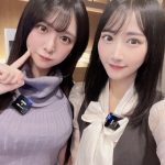 真島なおみ、ラウンドガールのチャームポイントは可愛い笑顔と美谷間！川瀬もえとのツーショット写真も披露！