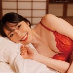松井咲子、浴衣を脱いで現れる妖艶な赤ランジェリーSHOTを公開！今までで一番リアルな姿を見せた3rd 写真集が発売決定！