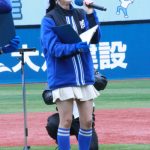 ＝LOVE・瀧脇笙古、絶対領域が美しいミニスカ衣装でゲストMCとして出演！天使すぎる笑顔で会場の来場客たちを魅了＜横浜DeNAベイスターズ ファンフェスティバル2023＞