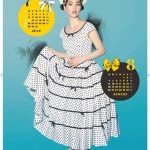 のん、「大切な撮影。楽しかったなー」中原淳一デザインをリアル再現した洋服＆世界観を表現したドット柄ワンピ＆くすみグリーンワンピ姿披露