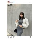 新田さちか、美肌チラ見せで新ヘア報告！「めちゃくちゃ可愛い」とファン歓喜！