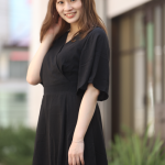 【写真特集第2弾】会社員・白瀬みさとさん、黒のミニ丈ワンピで美脚アピール！ 「内面からも磨きをかけ、日本代表を目指します。」 ＜2023レディ・ユニバースジャパン東京代表＞