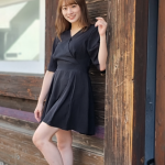 【写真特集第2弾】会社員・白瀬みさとさん、黒のミニ丈ワンピで美脚アピール！ 「内面からも磨きをかけ、日本代表を目指します。」 ＜2023レディ・ユニバースジャパン東京代表＞